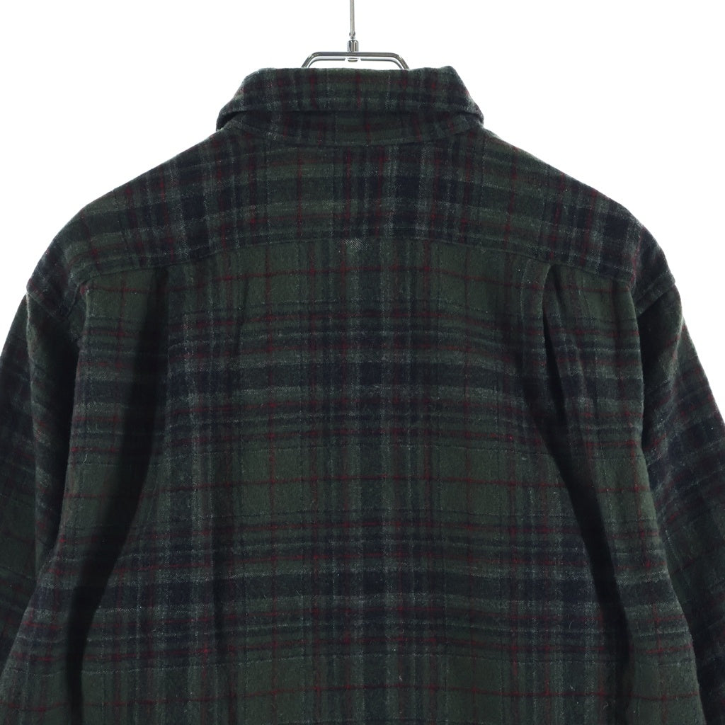 PENDLETON(ペンドルトン) 50S VINTEGE ヴィンテージ 長袖ボードチェックシャツ グリーン/レッド