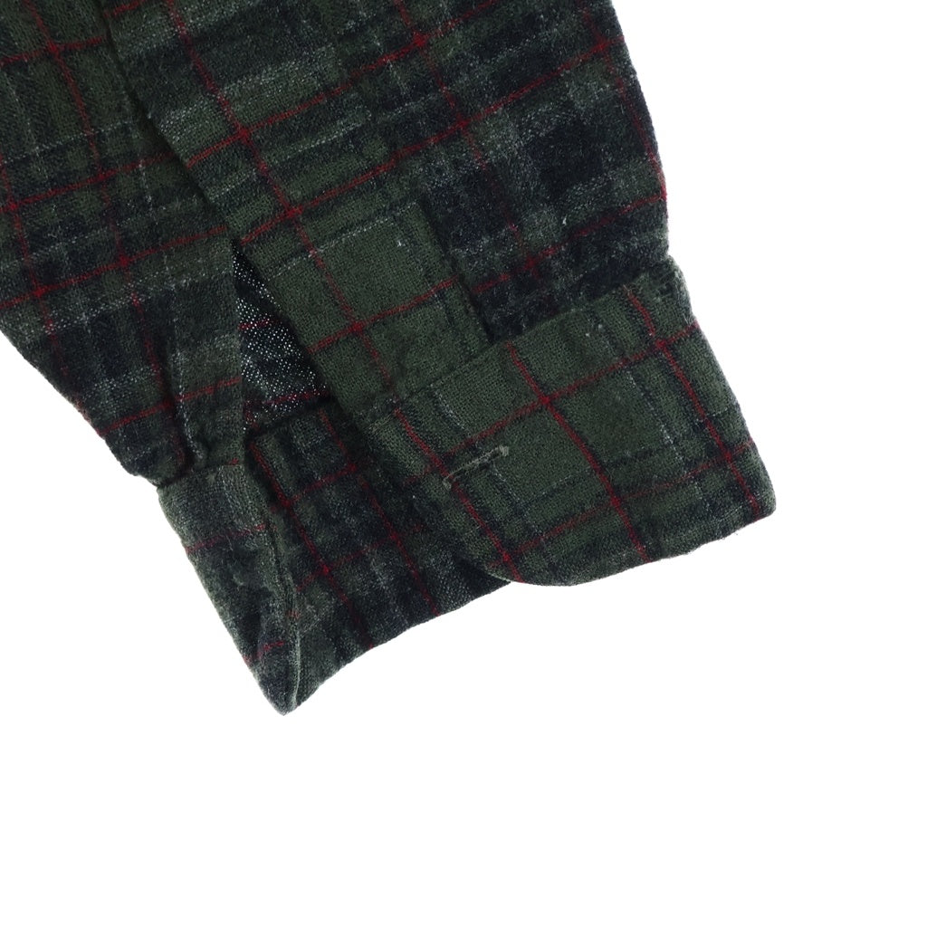 PENDLETON(ペンドルトン) 50S VINTEGE ヴィンテージ 長袖ボードチェックシャツ グリーン/レッド