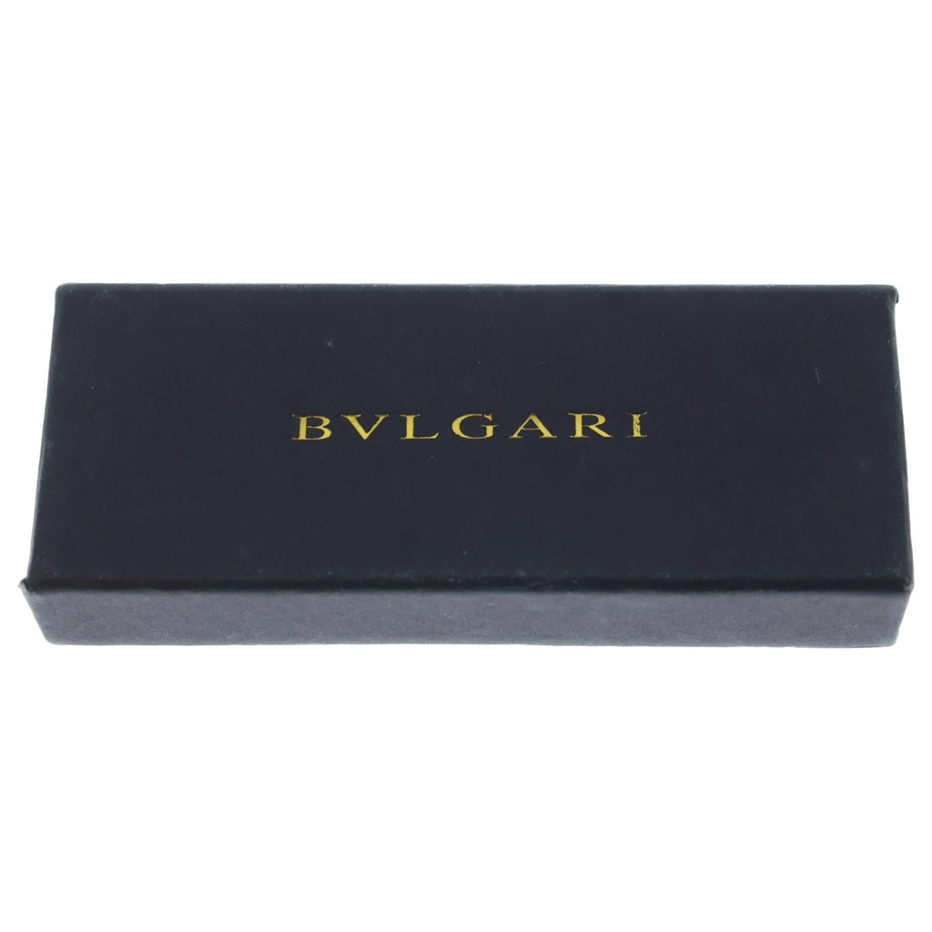 BVLGARI(ブルガリ) ブルガリブルガリマン レザーキーリング ブラック/シルバー 282704