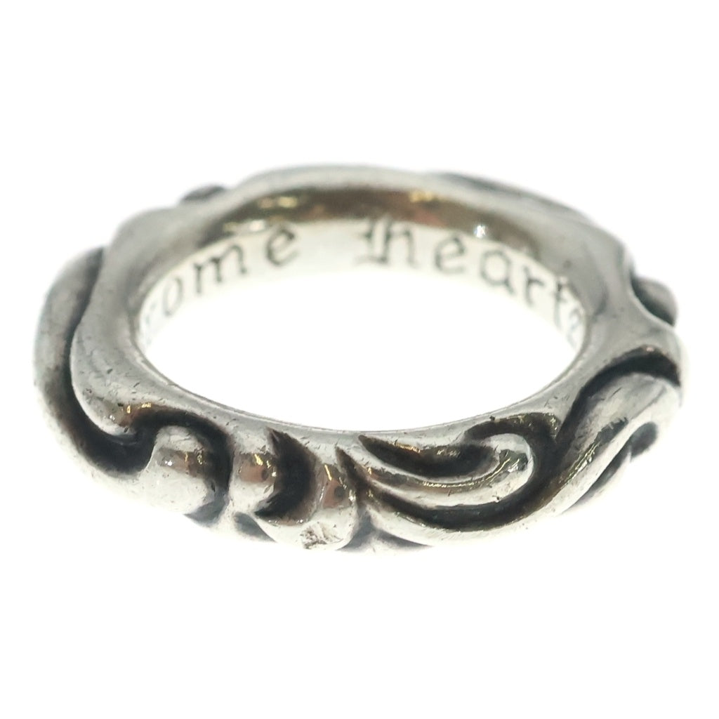 CHROME HEARTS(クロムハーツ) SCRL BAND スクロールバンド リング シルバー BCA351