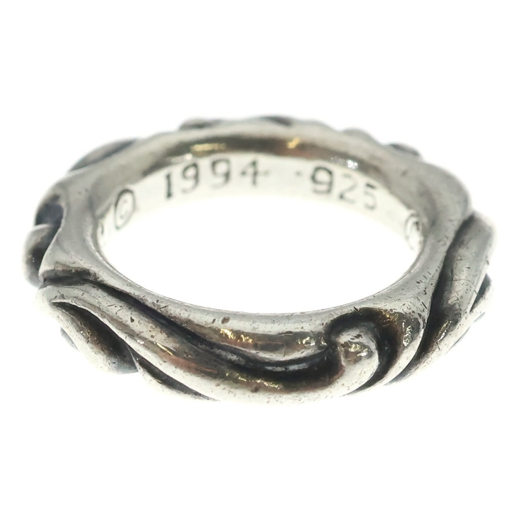 CHROME HEARTS(クロムハーツ) SCRL BAND スクロールバンド リング シルバー BCA351