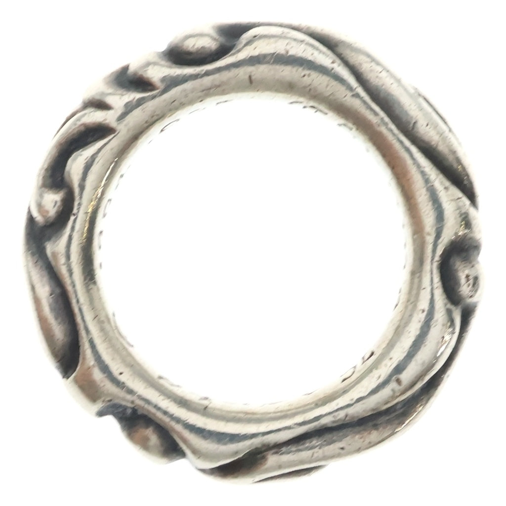 CHROME HEARTS(クロムハーツ) SCRL BAND スクロールバンド リング シルバー BCA351