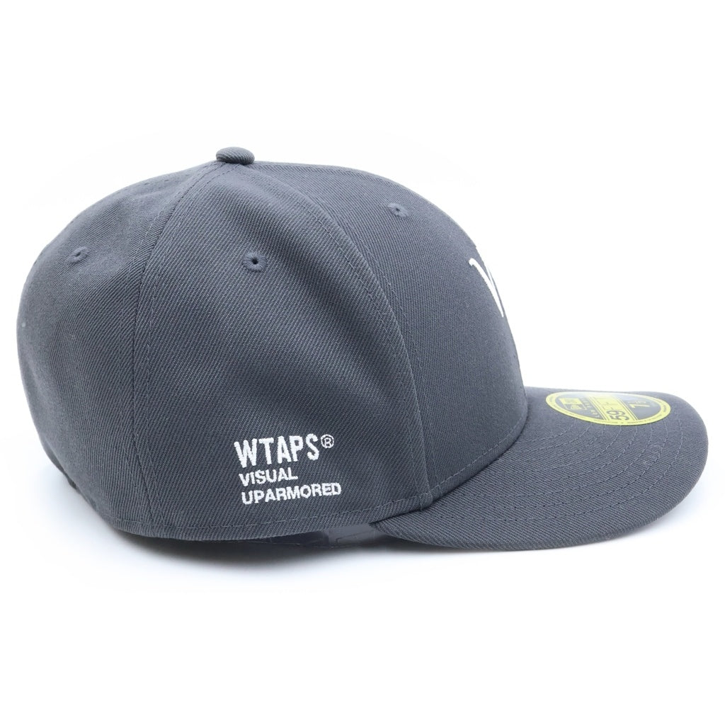 WTAPS(ダブルタップス) 26SS ×NEW ERA 59FIFTY LOW PROFILE CAP ニューエラ 59フィフティロープロファイル ベースボールキャップ 帽子 グレー 261NENED-HT02