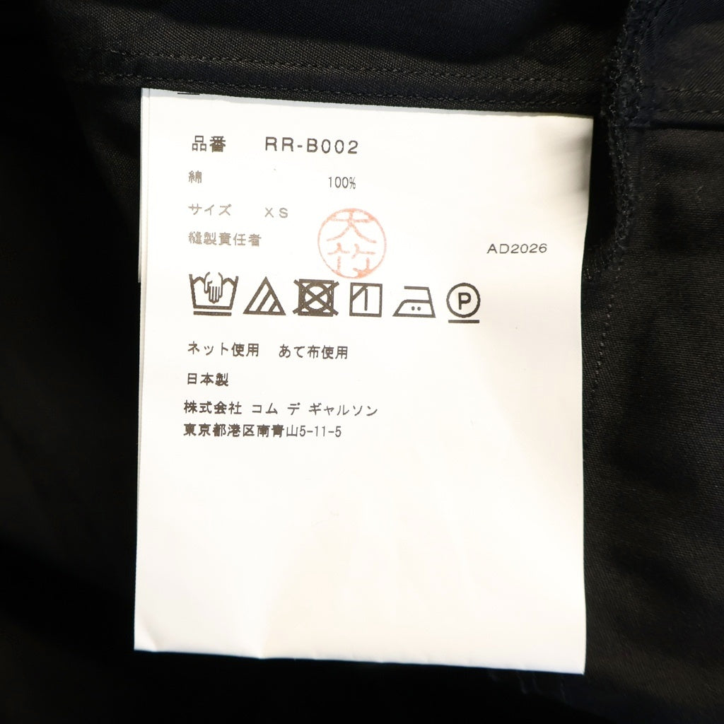 COMME des GARCONS COMME des GARCONS(コムデギャルソンコムデギャルソン) 26AW リボンボウ ピーターパンカラーブラウス 長袖シャツ ブラック レディース RR-B002