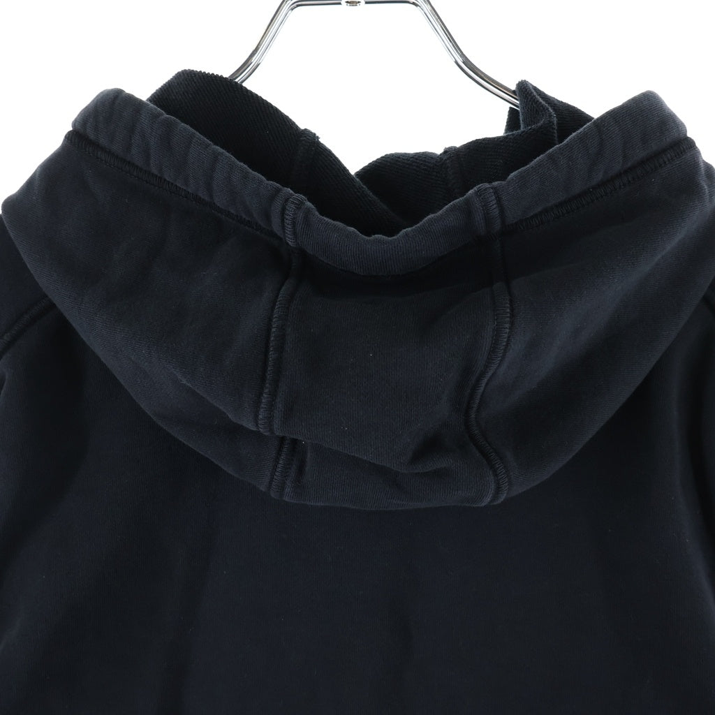 STONE ISLAND(ストーンアイランド) 25SS Pullover Sweat Hoodie ロゴワッペン刺繍 プルオーバー長袖スウェット パーカー フーディ K1S156100045S0051 ブラック