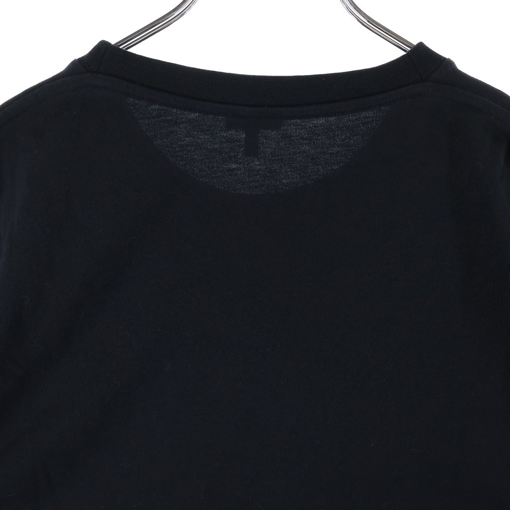 LOEWE(ロエベ) Anagram Relaxed Fit T-Shirt H526Y22XDS アナグラムロゴ刺繍ポケット リラックス クルーネック半袖Tシャツカットソー ブラック