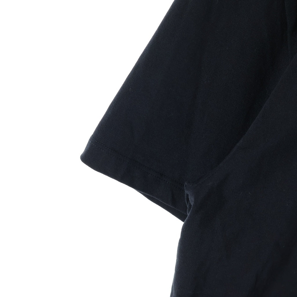 LOEWE(ロエベ) Anagram Relaxed Fit T-Shirt H526Y22XDS アナグラムロゴ刺繍ポケット リラックス クルーネック半袖Tシャツカットソー ブラック
