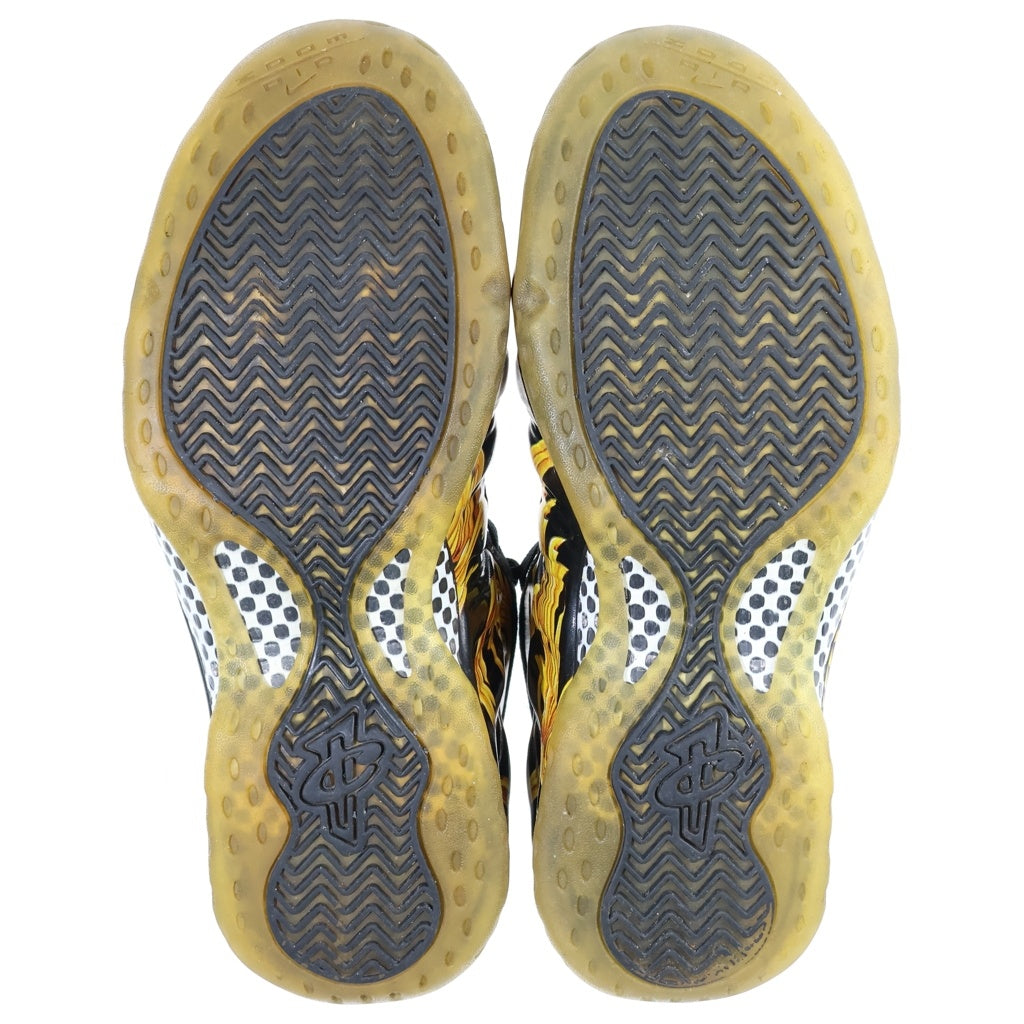 NIKE(ナイキ) 【観賞用 2014年製】 14SS×Supreme AIR FOAMPOSITE1シュプリーム エアフォームポジット ミッドカットスニーカー 652792-001 ブラック