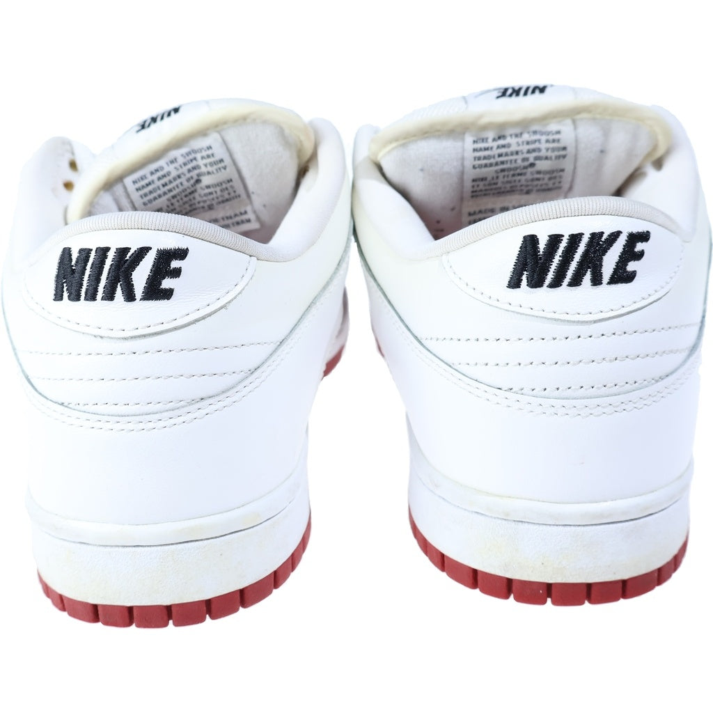 NIKE(ナイキ) 19AW ×SUPREME DUNK LOW Varsity Red White シュプリーム ダンク バーシティレッド ローカットスニーカー シューズ CK3480-600 ホワイト/レッド