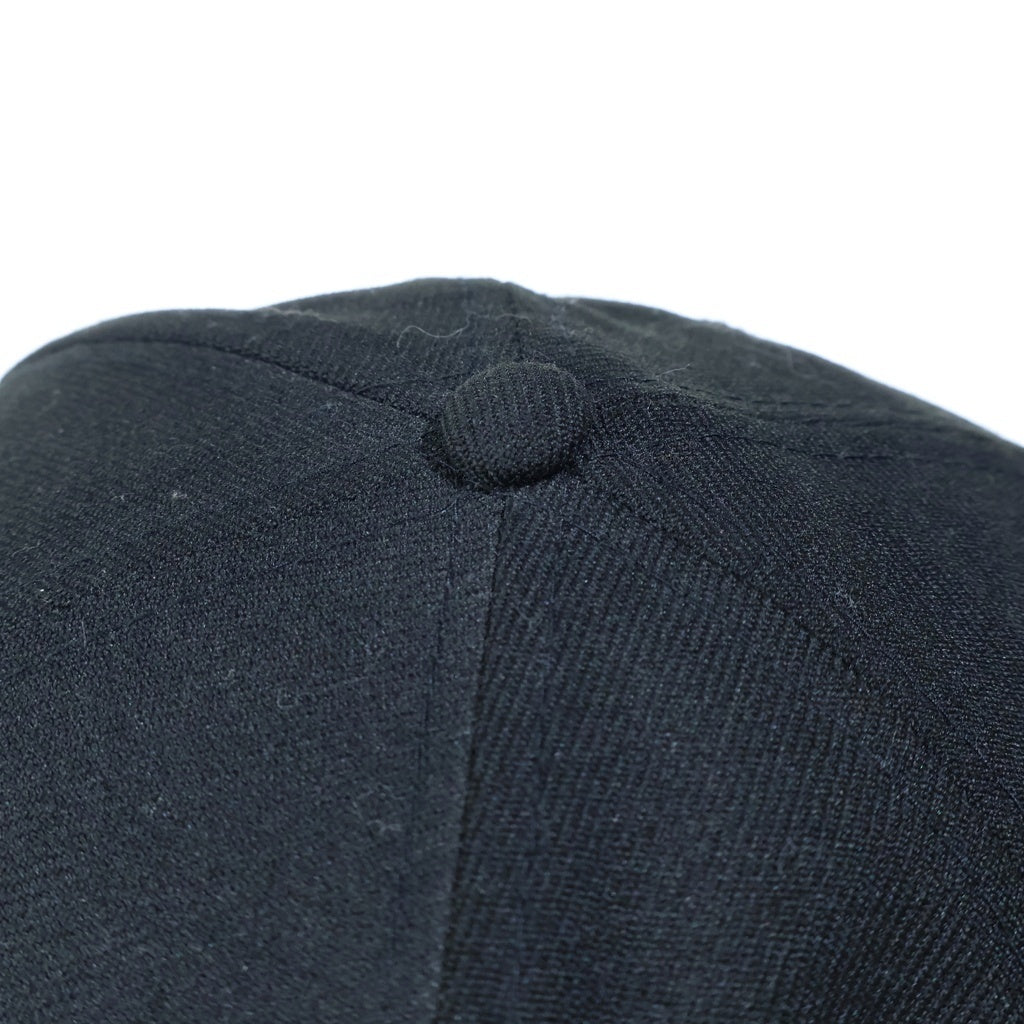 NEW ERA(ニューエラ) ×A BATHING APE 59FIFTY BASEBALL CAP アベイシングエイプ フィフティナインフィフティー ベースボールキャップ 帽子 001CPH731908C ブラック