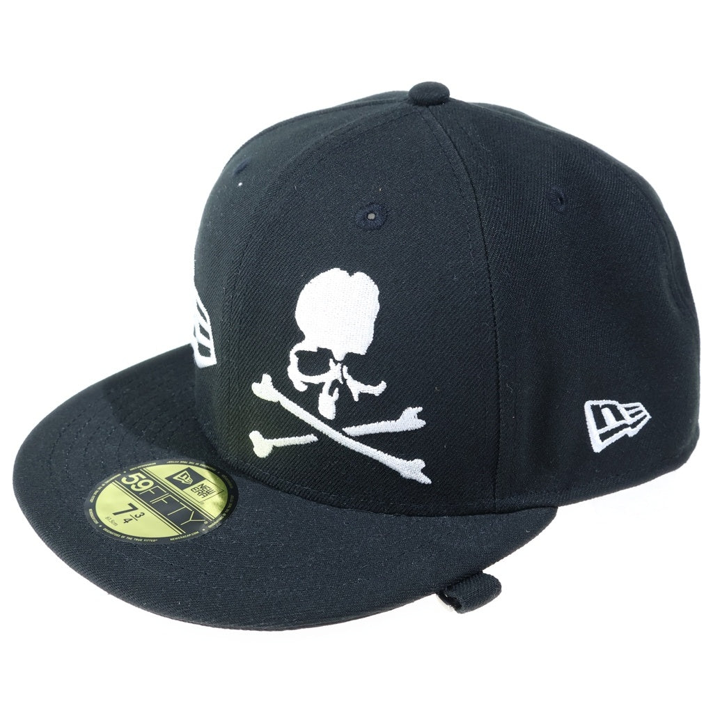 NEW ERA(ニューエラ) ×Mastermind 59FIFTY BASEBALL CAP マスターマインド フィフティナインフィフティー ベースボールキャップ 帽子 ブラック