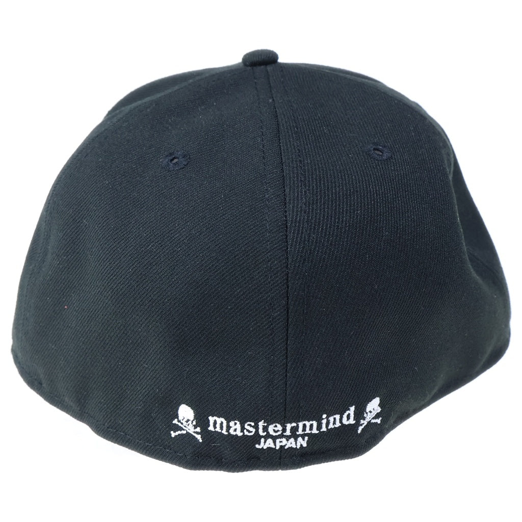 NEW ERA(ニューエラ) ×Mastermind 59FIFTY BASEBALL CAP マスターマインド フィフティナインフィフティー ベースボールキャップ 帽子 ブラック