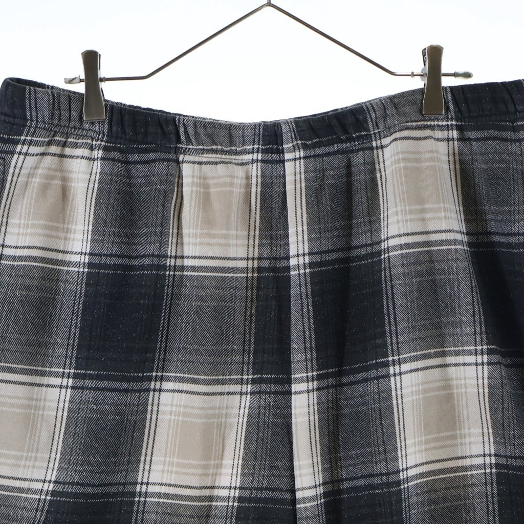 SUPREME(シュプリーム) 18AW ×NIKE Plaid Sweat Shorts ナイキ プライドチェックスウェットショーツ ハーフパンツ ブラック/ホワイト AR5573-010