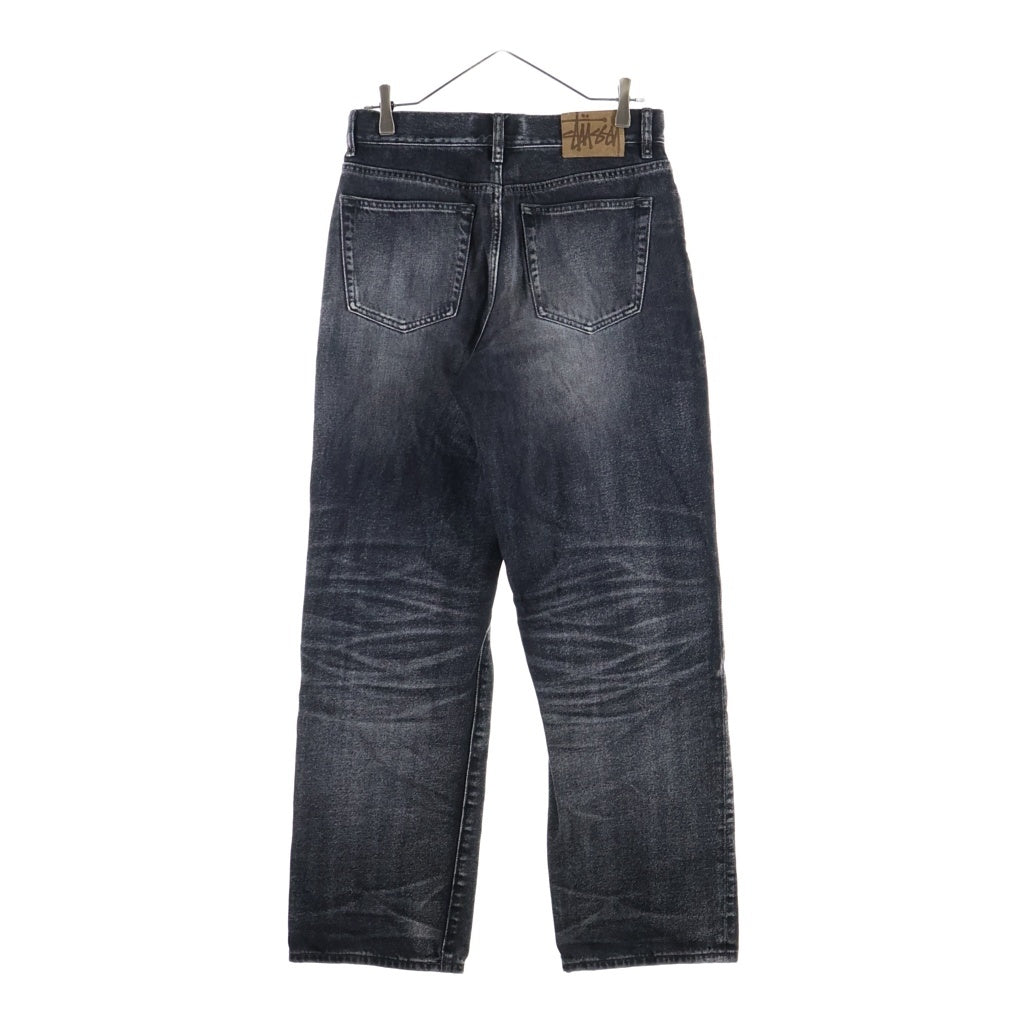 STUSSY(ステューシー) 25SS BIG OL' JEAN VINTAGE DENIM 116692 ウォッシュド加工 バギーデニムパンツ ジーンズ ブラック
