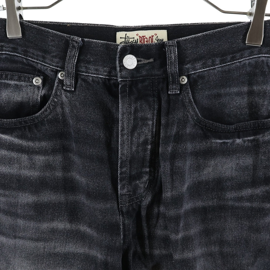 STUSSY(ステューシー) 25SS BIG OL' JEAN VINTAGE DENIM 116692 ウォッシュド加工 バギーデニムパンツ ジーンズ ブラック