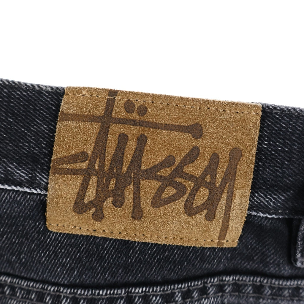 STUSSY(ステューシー) 25SS BIG OL' JEAN VINTAGE DENIM 116692 ウォッシュド加工 バギーデニムパンツ ジーンズ ブラック