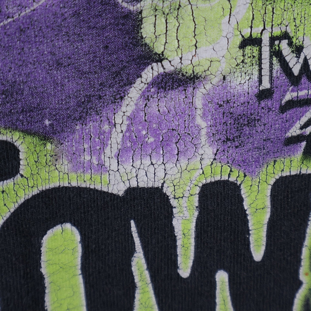 VINTAGE(ヴィンテージ) 90S Disney TOWER OF TERROR SURVIVED TEE ディズニー タワーオブテラー サヴァイヴド クルーネック半袖Tシャツカットソー ブラック