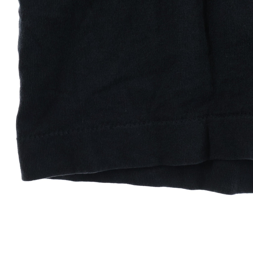 VINTAGE(ヴィンテージ) 90S FASHION VICTIM LONGSLEEVE TEE ファッション ヴィクティム 両面プリント クルーネック長袖Tシャツカットソー ロンT ブラック