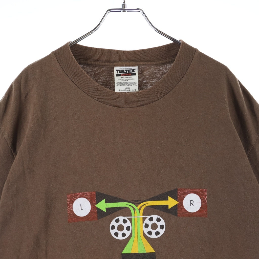 VINTAGE(ヴィンテージ) 90S Beastie Boys Tee TULTEXタグ ジャマイカ製 ビースティーボーイズ フロントプリントクルーネック半袖Tシャツカットソー ブラウン