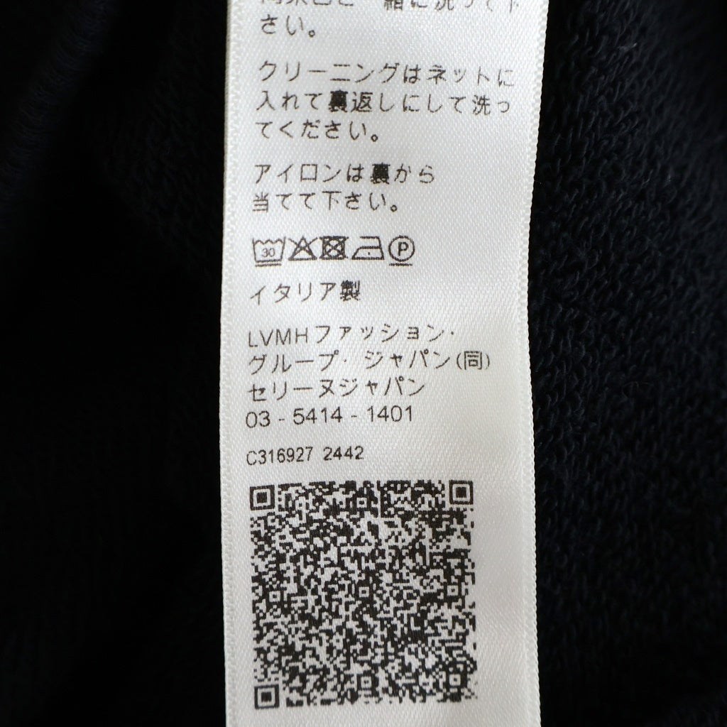 CELINE(セリーヌ) ルーズ フーディ プルオーバー スウェットパーカー ブラック 2Y468670Q.38NO
