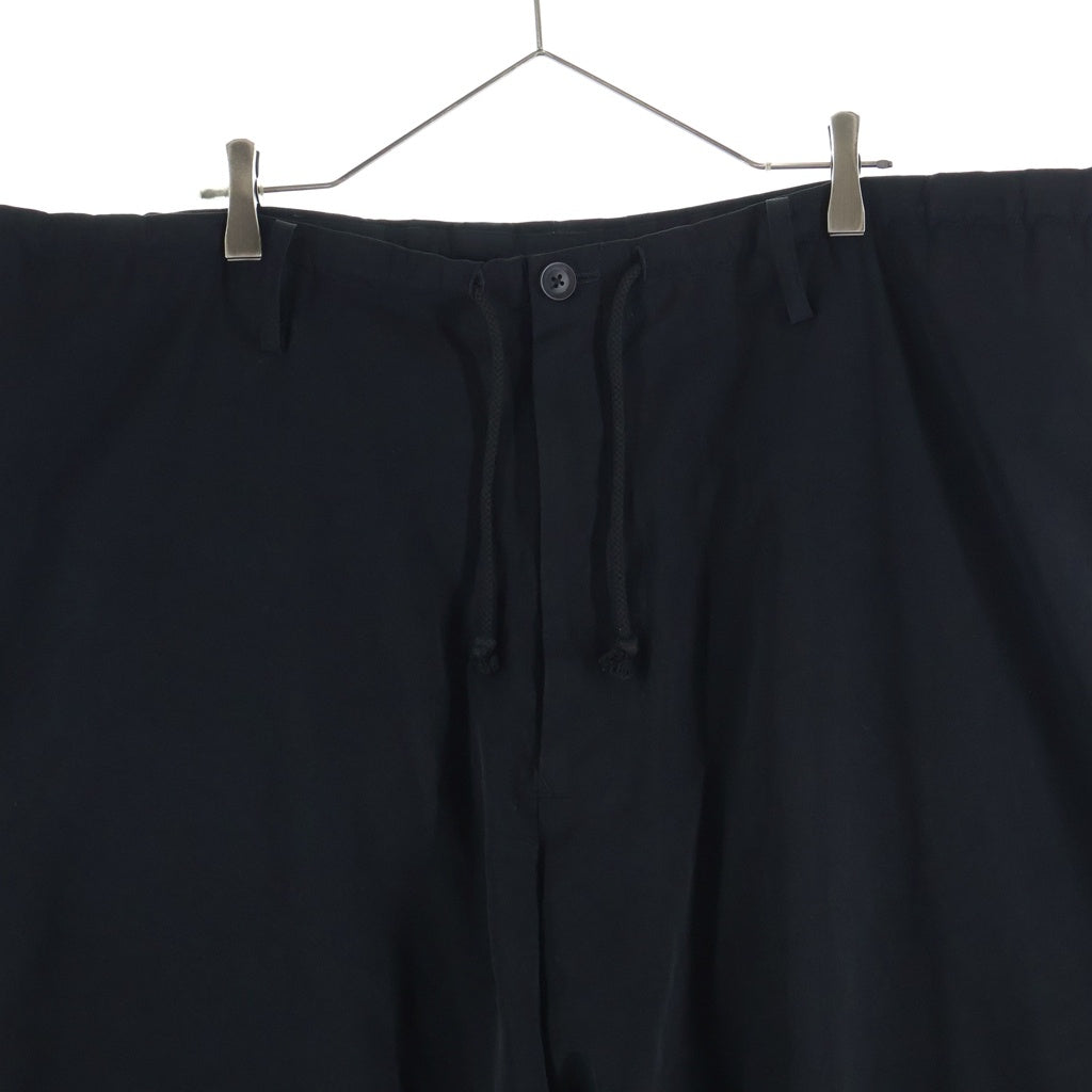 Yohji Yamamoto POUR HOMME(ヨウジヤマモト プールオム) TA TUXEDO STANDARD STRING PANTS タキシード スタンダード ストリング ワイドスラックスパンツ ブラック HO-P40-500