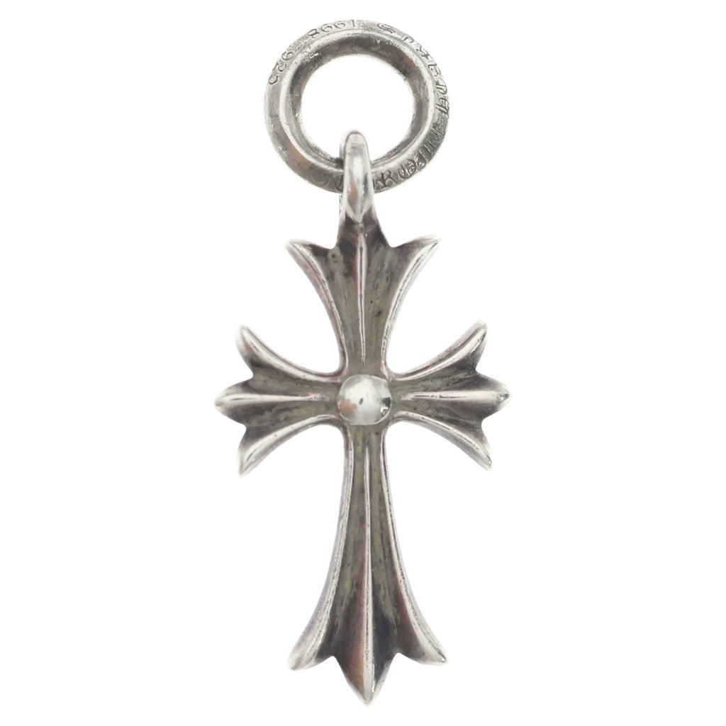 CHROME HEARTS(クロムハーツ) TINY CH CROSS タイニーCHクロス チャーム ネックレストップ シルバー BCA382