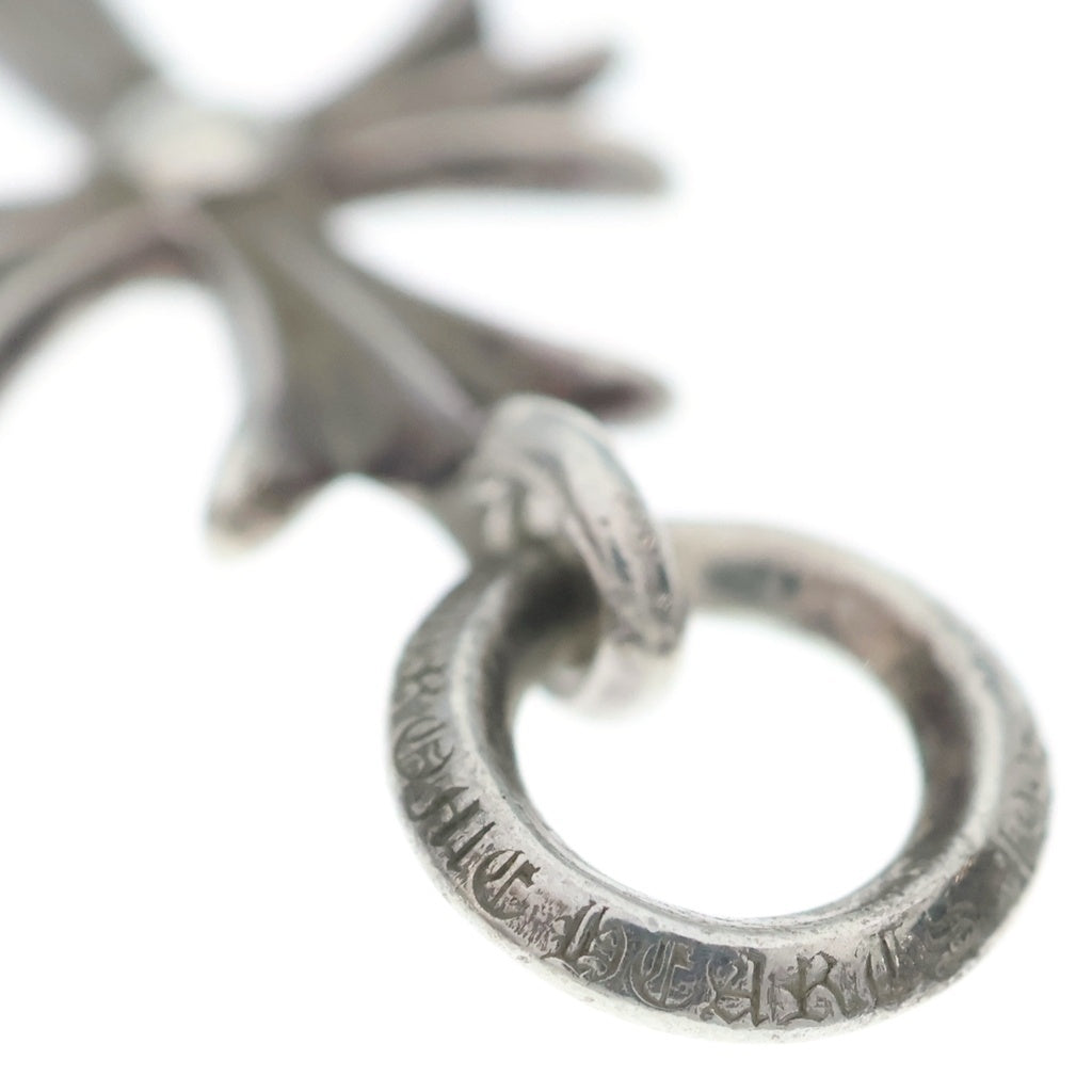 CHROME HEARTS(クロムハーツ) TINY CH CROSS タイニーCHクロス チャーム ネックレストップ シルバー BCA382