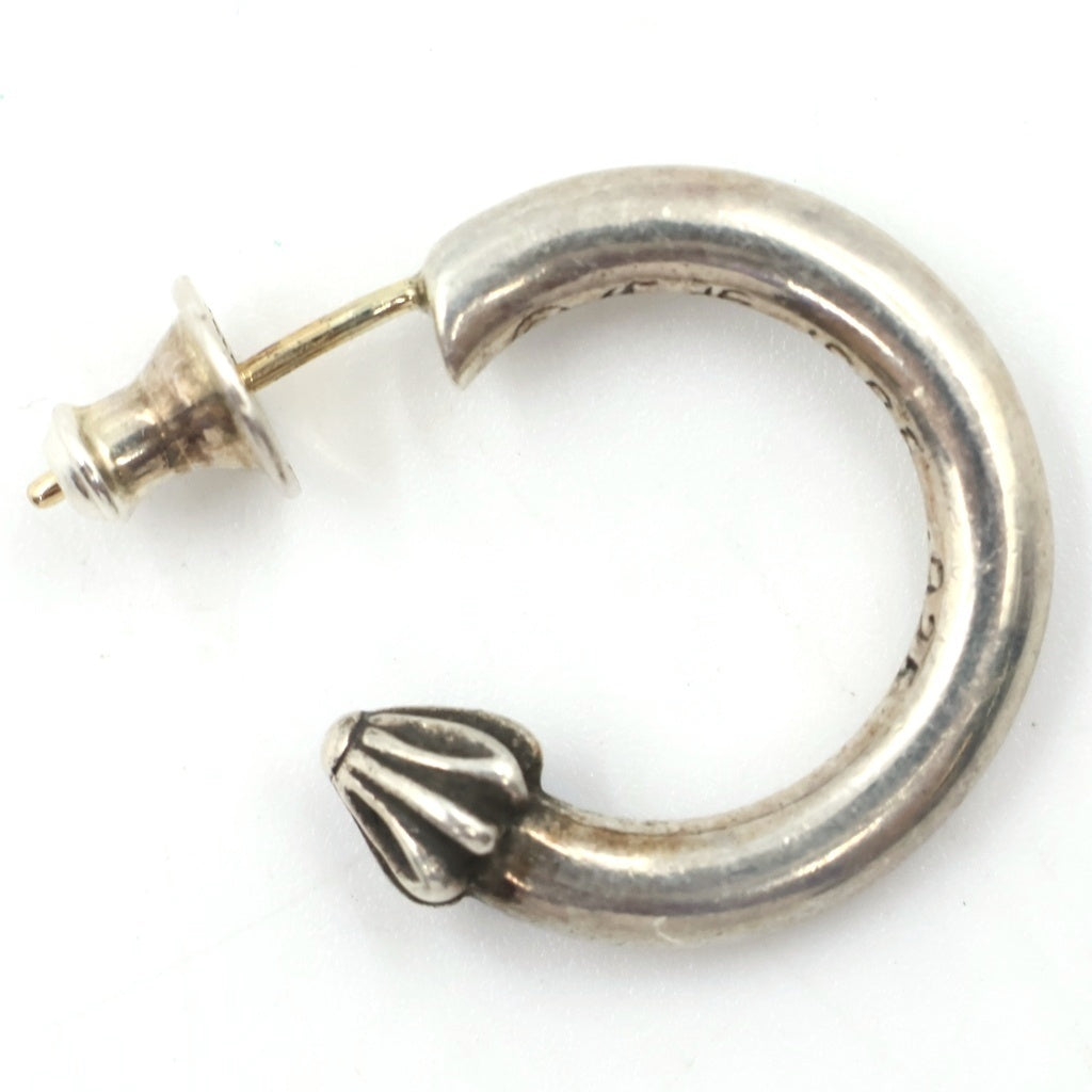 CHROME HEARTS(クロムハーツ) HOOP PLAIN プレーン フープピアス シルバー BCA101