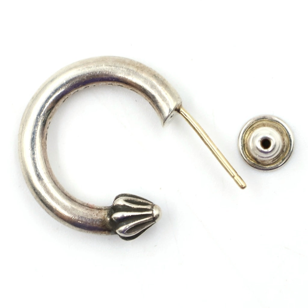 CHROME HEARTS(クロムハーツ) HOOP PLAIN プレーン フープピアス シルバー BCA101