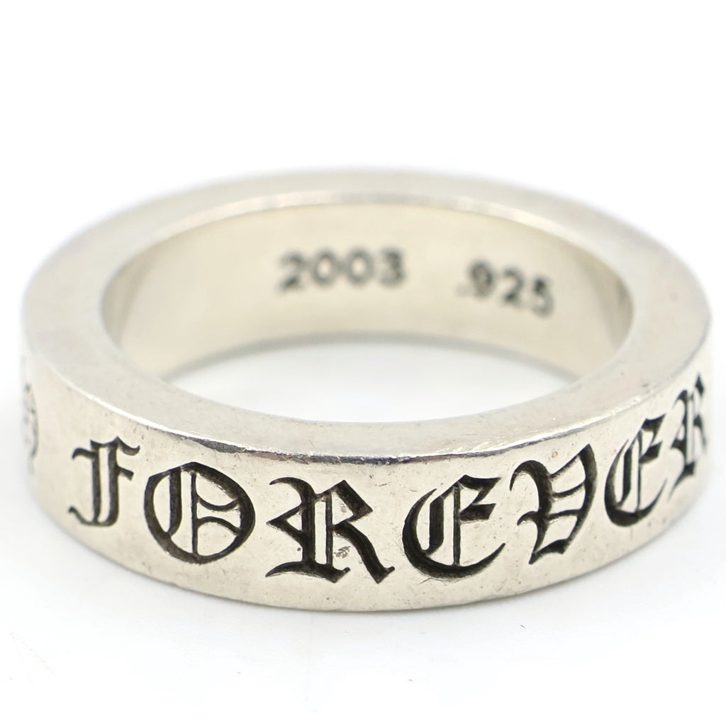 CHROME HEARTS(クロムハーツ) 6mm SPACER FOREVER 6mmスペーサーリング フォーエバーシルバーBCA337