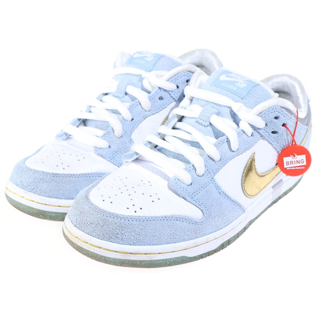 NIKE(ナイキ) ×Sean Cliver SB Dunk Low Holiday Special DC9936-100 ショーン クライヴァー エスビー ダンク ホリデー スペシャル ローカットスニーカー ホワイト/ブルー US9.5/27.5cm