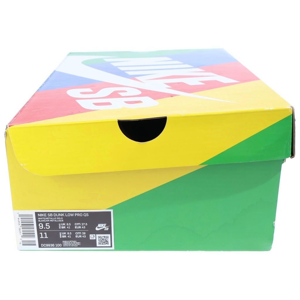 NIKE(ナイキ) ×Sean Cliver SB Dunk Low Holiday Special DC9936-100 ショーン クライヴァー エスビー ダンク ホリデー スペシャル ローカットスニーカー ホワイト/ブルー US9.5/27.5cm