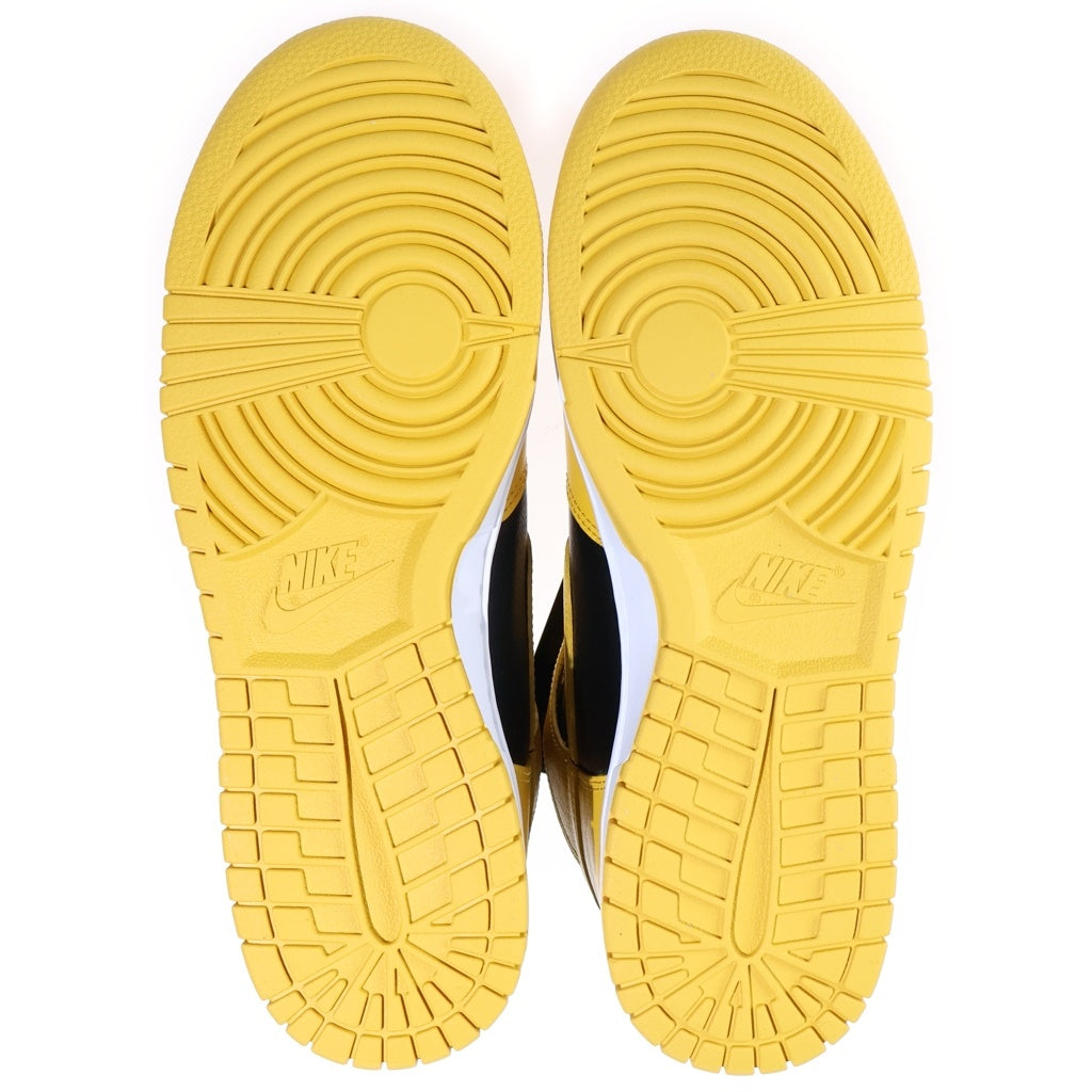 NIKE(ナイキ) ×WU-TANG CLAN DUNK HIGH RETRO PRM HJ4320-001 ウータンクラン ダンク レトロ ハイカットスニーカー イエロー/ブラック US9.5/27.5cm