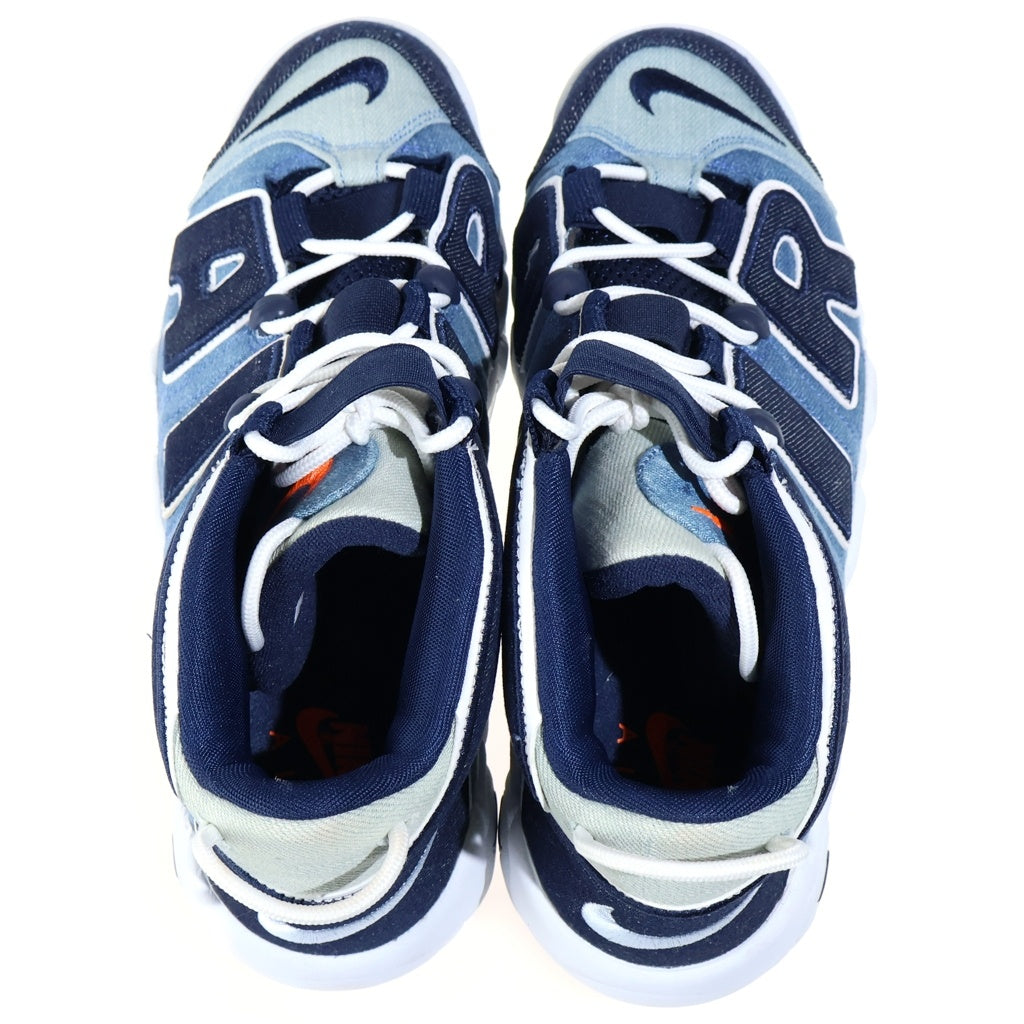 NIKE(ナイキ) Air More Uptempo Denim CJ6125-100 エアモアアップテンポ デニム ミッドカットスニーカー インディゴ US9.5/27.5cm