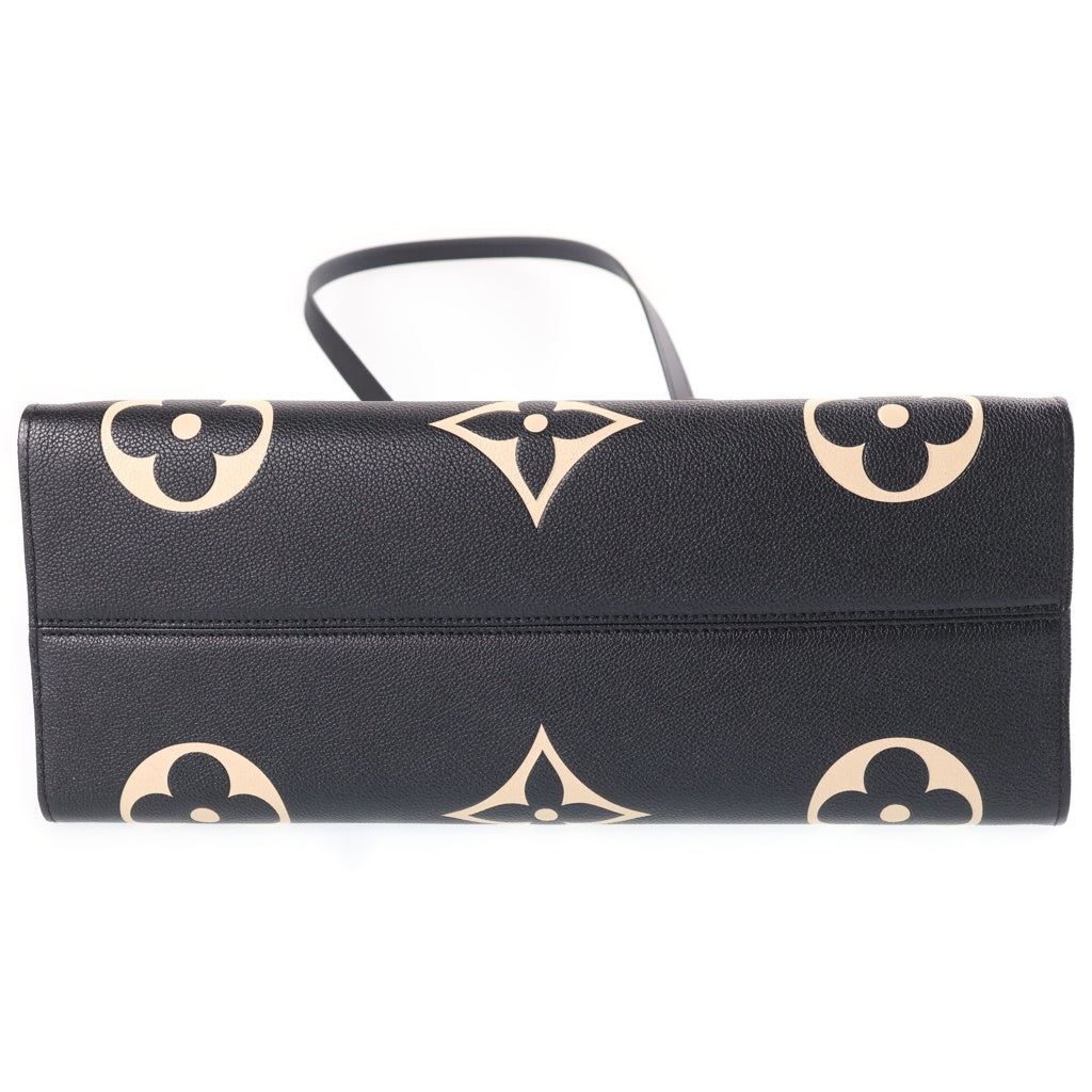 LOUIS VUITTON(ルイヴィトン) オンザゴーGM モノグラム・アンプラント トートバッグ 2WAY ハンドバッグ ブラック M45945 レディース
