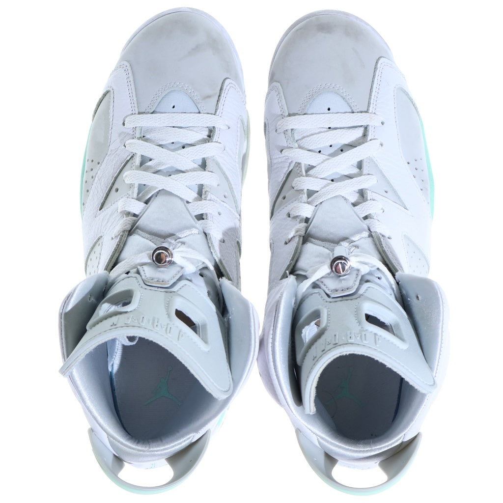 NIKE(ナイキ) AIR JORDAN 6 MINT FOAM DQ4914-103 エアジョーダン6 ミントフォーム ハイカットスニーカー ホワイト US10.5/27.5cm