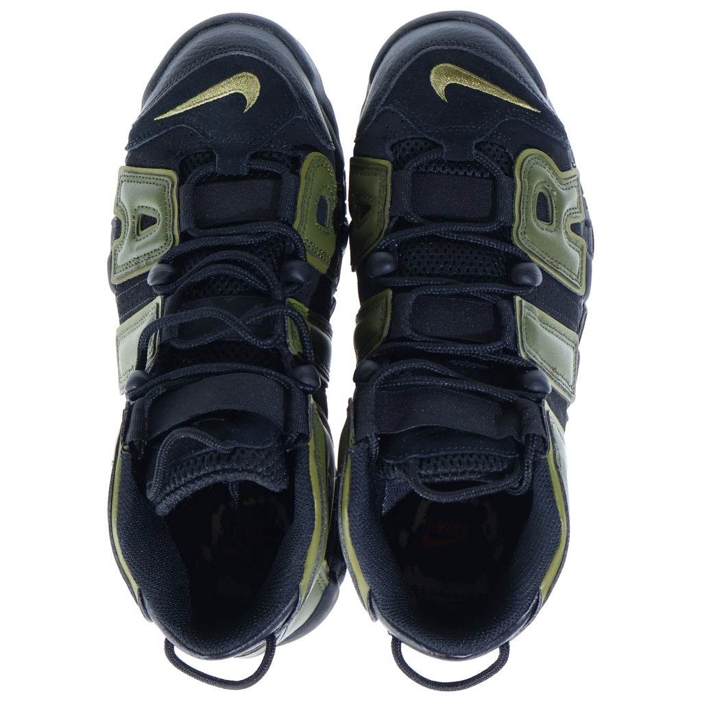 NIKE(ナイキ) AIR MORE UP TEMPO 96 ROUGH GREEN DH8011-001 エアモアアップテンポ ラフグリーン ハイカットスニーカー US9/27cm ブラック/オリーヴ
