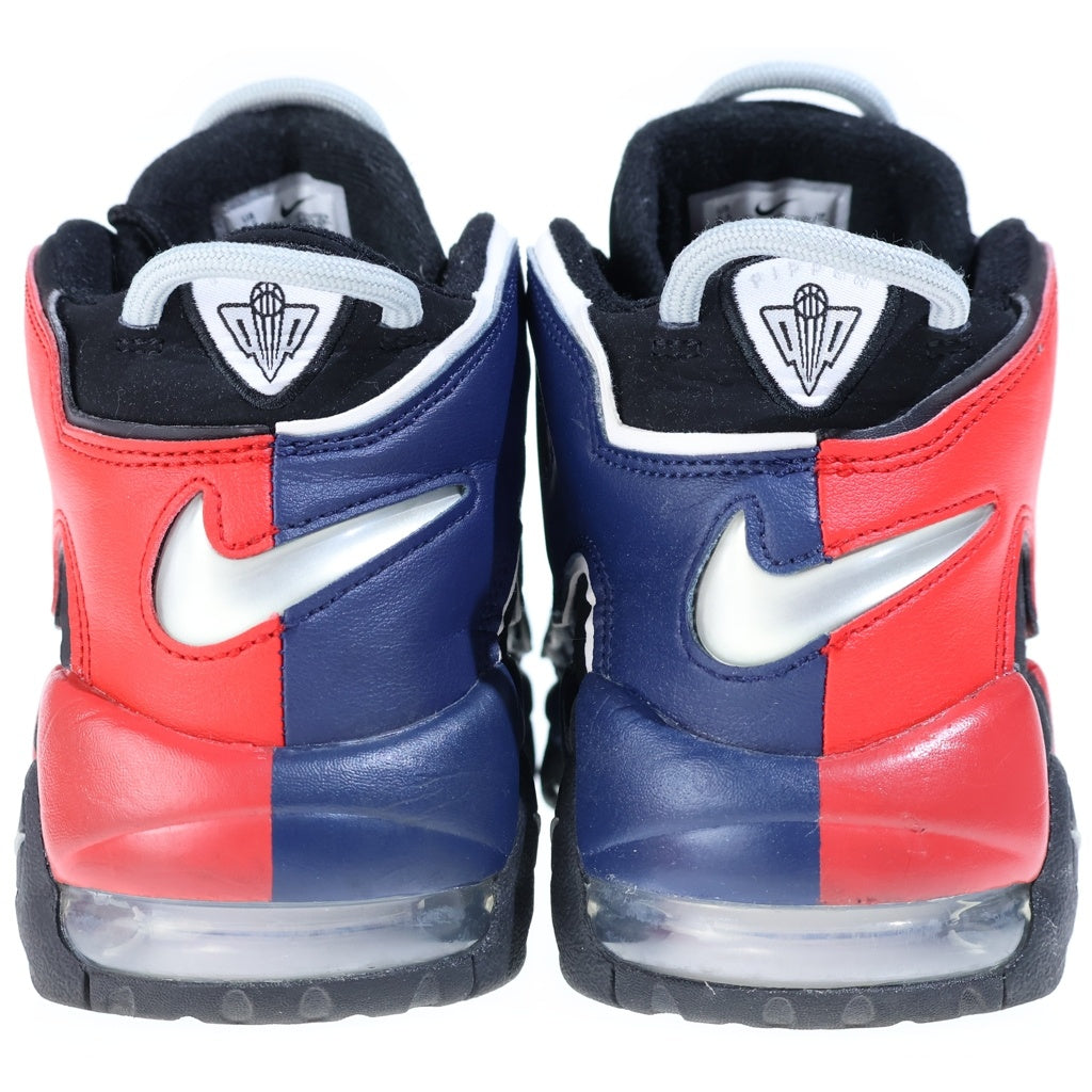 NIKE(ナイキ) AIR MORE UPTEMPO 96 DJ4400-001 エアモアアップテンポ ハイカットスニーカー ブラック/レッド US9.5/27.5cm