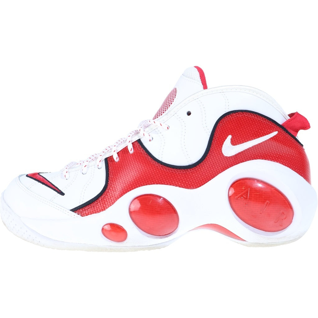 NIKE(ナイキ) AIR ZOOM FLIGHT 95 TRUE RED DX1165-100 エアズームフライト95 トゥルーレッド ハイカットスニーカー ホワイト/レッド US9.5/27.5cm