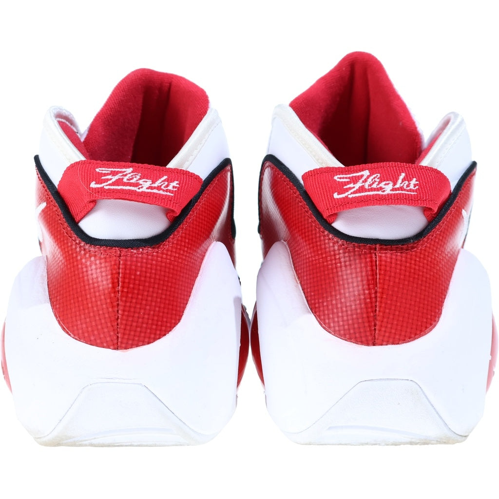 NIKE(ナイキ) AIR ZOOM FLIGHT 95 TRUE RED DX1165-100 エアズームフライト95 トゥルーレッド ハイカットスニーカー ホワイト/レッド US9.5/27.5cm