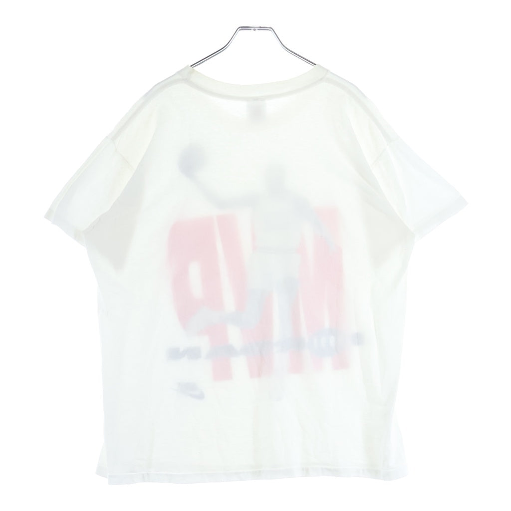 NIKE(ナイキ) 90S VINTAGE 1991 JORDAN PRINT T-SHIRT ヴィンテージ シングルステッチ 銀タグ マイケル ジョーダン プリント クルーネック 半袖Tシャツ ホワイト