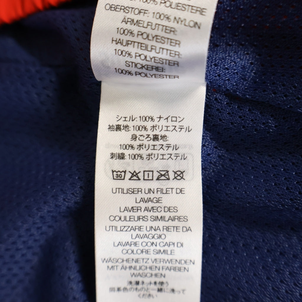 SUPREME(シュプリーム) 25SS Old English Track Jacket フロントオールドイングリッシュ刺繍 ナイロントラックジャケット ブルー/レッド