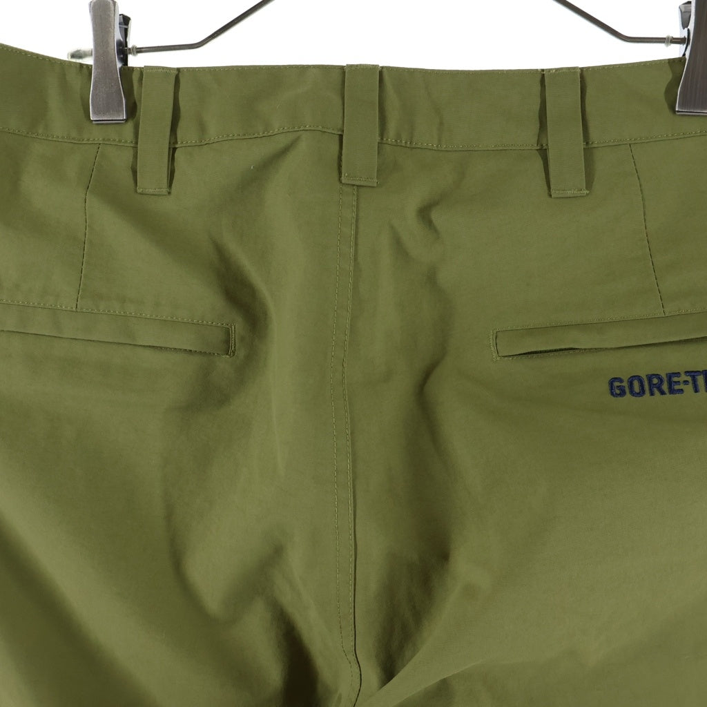 SUPREME(シュプリーム) 25SS GORE-TEX Stripe Pant ロゴ 刺繍 ナイロン ライン パンツ カーキ