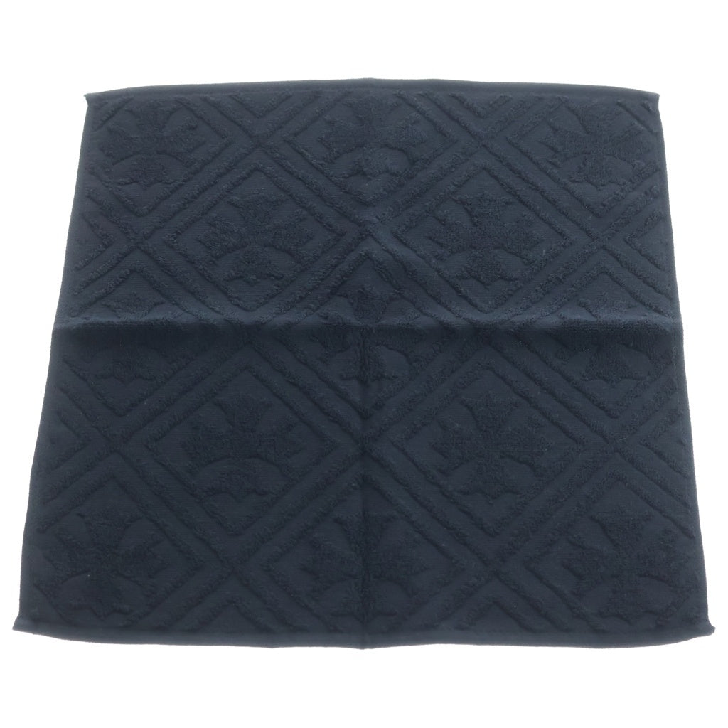 CHROME HEARTS(クロムハーツ) FACE MATH PLUS CHプラス 総柄 クロスフェイスタオル ブラック