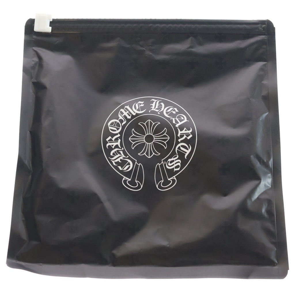 CHROME HEARTS(クロムハーツ) FACE MATH PLUS CHプラス 総柄 クロスフェイスタオル ブラック