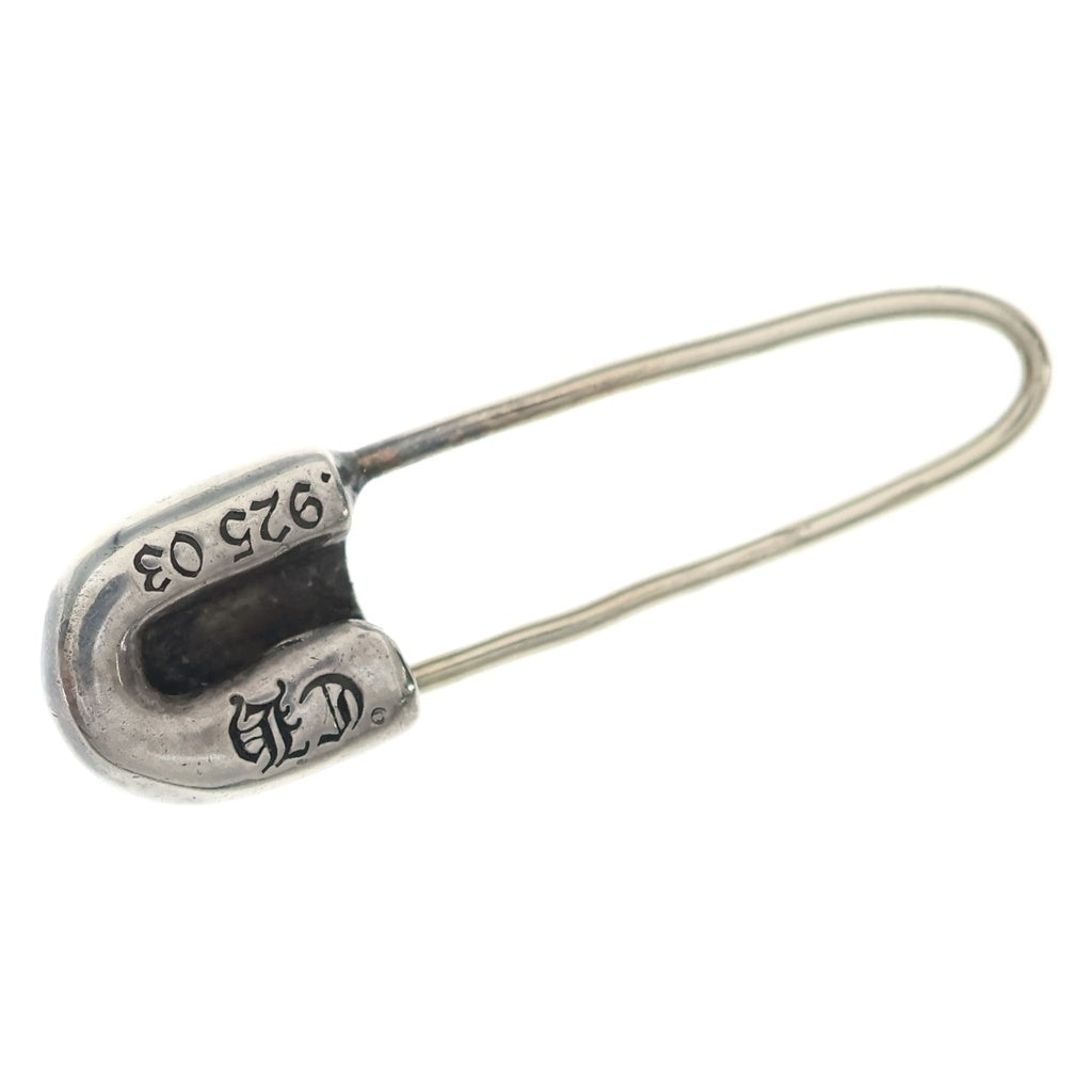 CHROME HEARTS(クロムハーツ) SAFETY PIN SM CHプラス セーフティーピン スモール ピアス シルバー