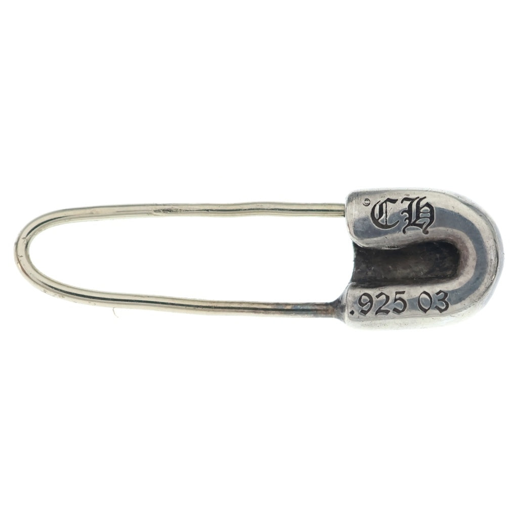 CHROME HEARTS(クロムハーツ) SAFETY PIN SM CHプラス セーフティーピン スモール ピアス シルバー