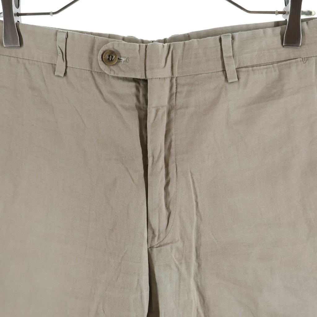 HERMES(エルメス) Cotton Wide Work Pants コットンワイドワークパンツ チノパン ベージュ 06502