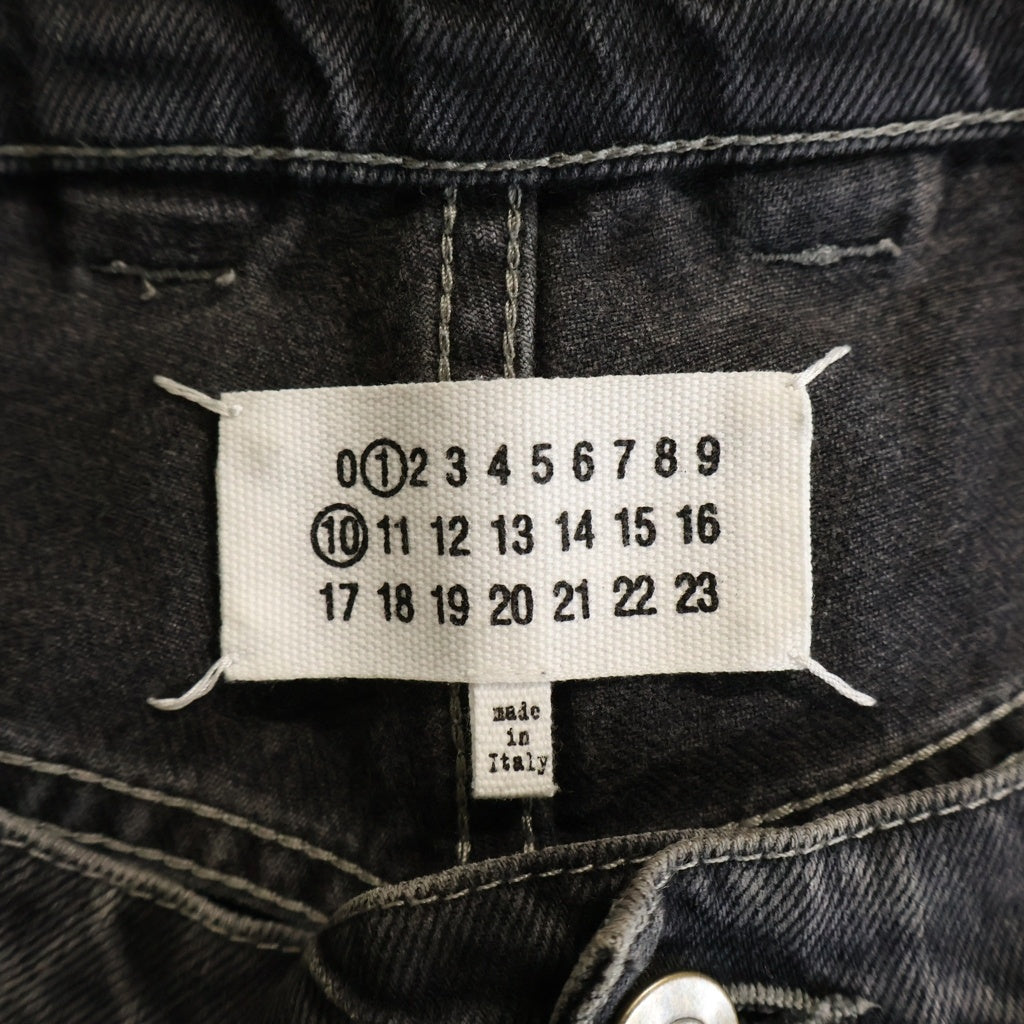 Maison Margiela(メゾンマルジェラ) 23AW Painter Denim Pants コットンペインターデニムパンツ ジーンズ ブラック S50LA0204