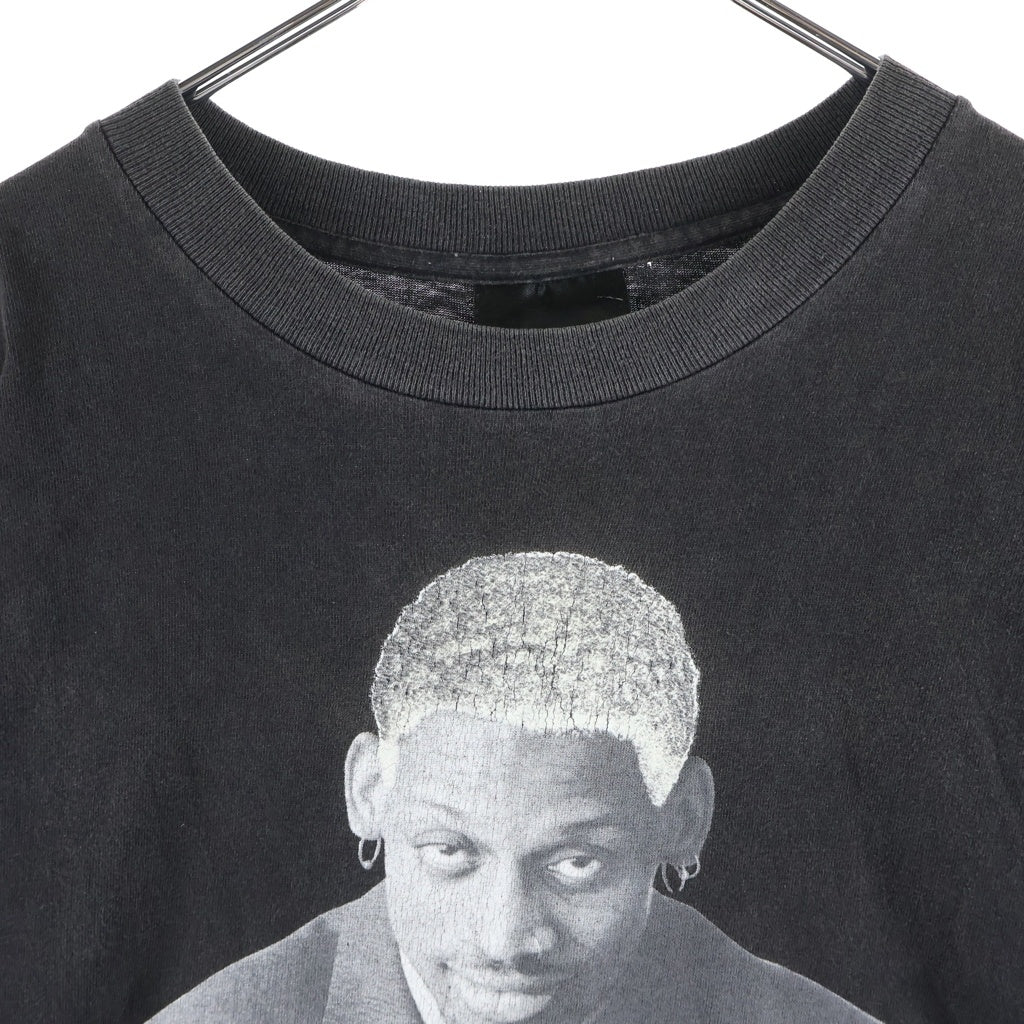 VINTAGE(ヴィンテージ) 90S DENNIS RODMAN NBA CHAIRMAN OF THE BOAEDS T-SHIRT 1996コピーライト ダブルステッチ デニス ロッドマン エヌビーエー チェアマン オブ ザ ボード クルーネック半袖Tシャツ